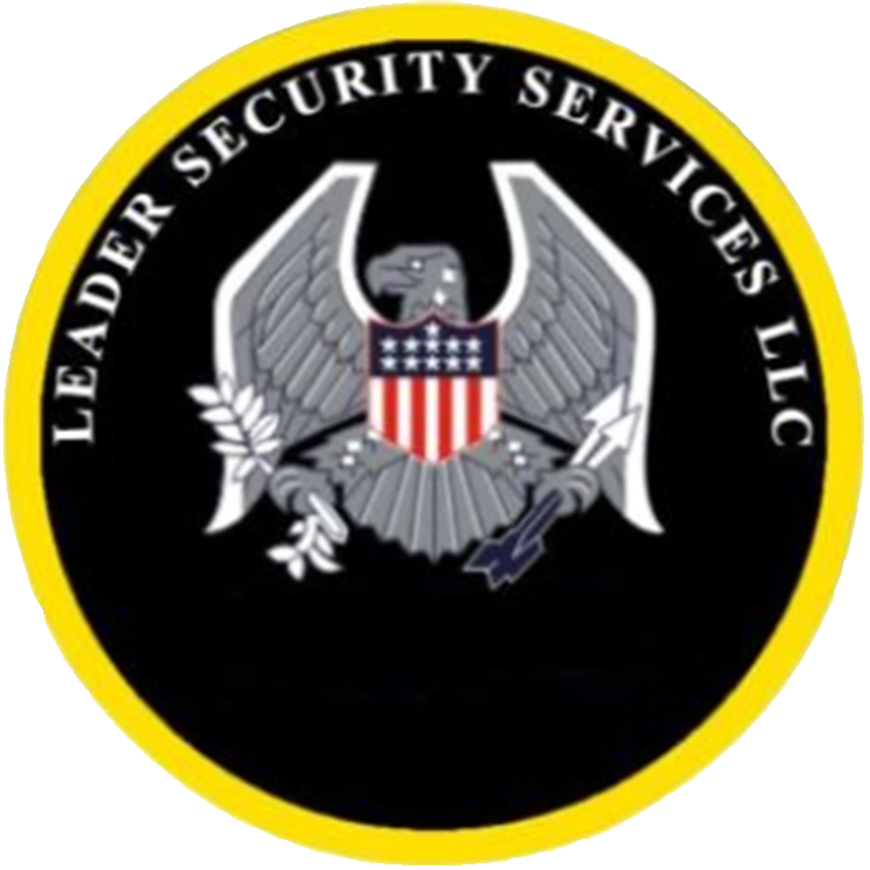 Leader Security Services LLC circular emblem